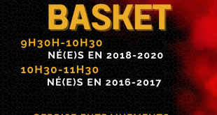 INITIATION BASKET fille ou garcon
