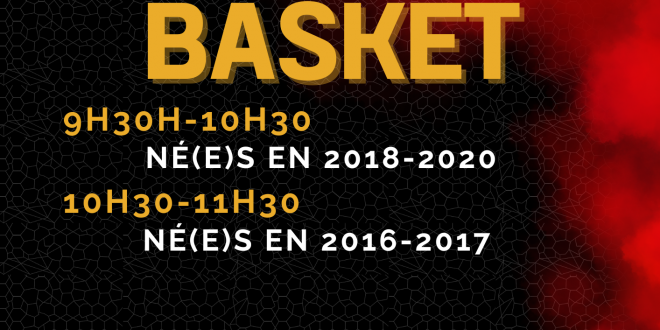 INITIATION BASKET fille ou garcon